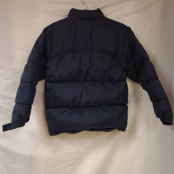 Steve & Barry's Double Down Juniors 18-20 Blue Puffer Full Zip Jacket Coat Unsex - Picture 5 of 11
